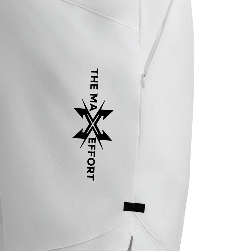 Identity Lined Short - Optic White