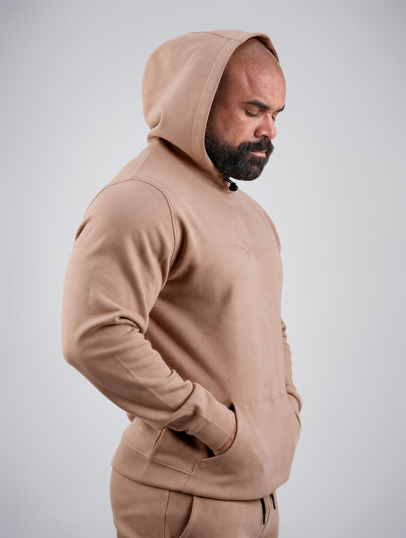 Brutal Hoodie - Warm Taupe